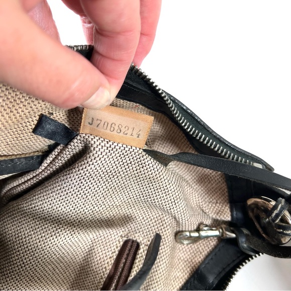 Dooney & Bourke Leather Shoulder Bag Black - Picture 13 of 13